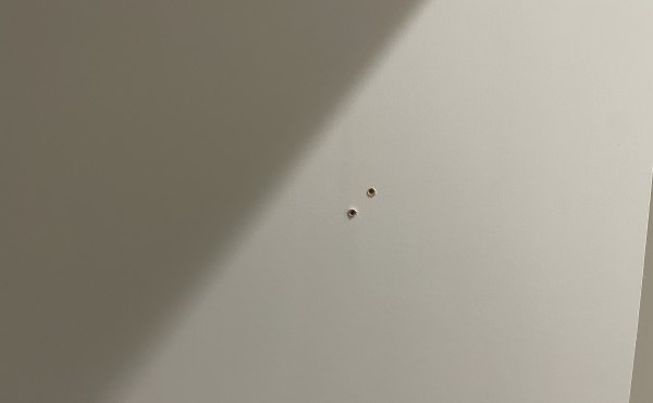 建具ビス穴補修